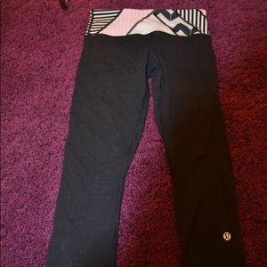 Lululemon Capri leggings reversible